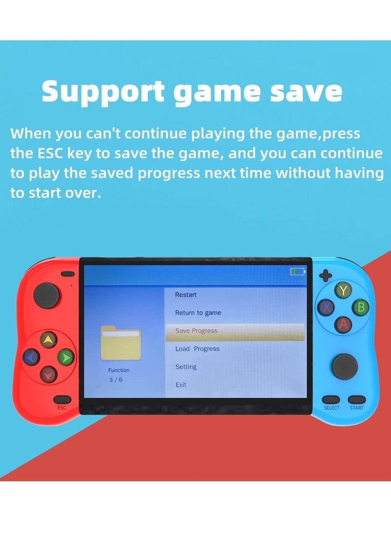 Generic - 5.1 Inch Handheld Game Console - Portable Emulator - Classic Arcade Retro Gaming Device - Built-in 12000 Games - MP3/MP4 Support - Image 1