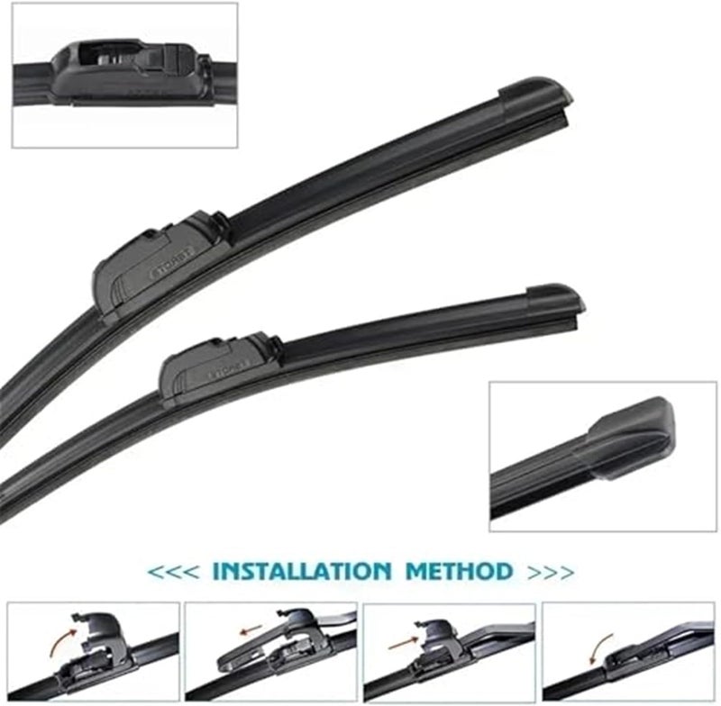 Wivplex Car Front Wiper Blades for Accord 2008-2012 - Image 5