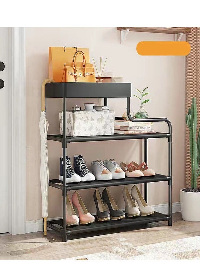fashionhome 4 Layers Creative Home Cabinet Large Capacity Shoe Organizer Rack Storage Furniture 60 x 21 x 62 CM - Image 3