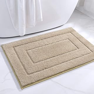 DEXI DEXI Bathroom Rug Mat, Extra Soft Absorbent Premium Bath Rug, Non-Slip Comfortable Bath Mat, Carpet for Tub, Shower, - Image 1