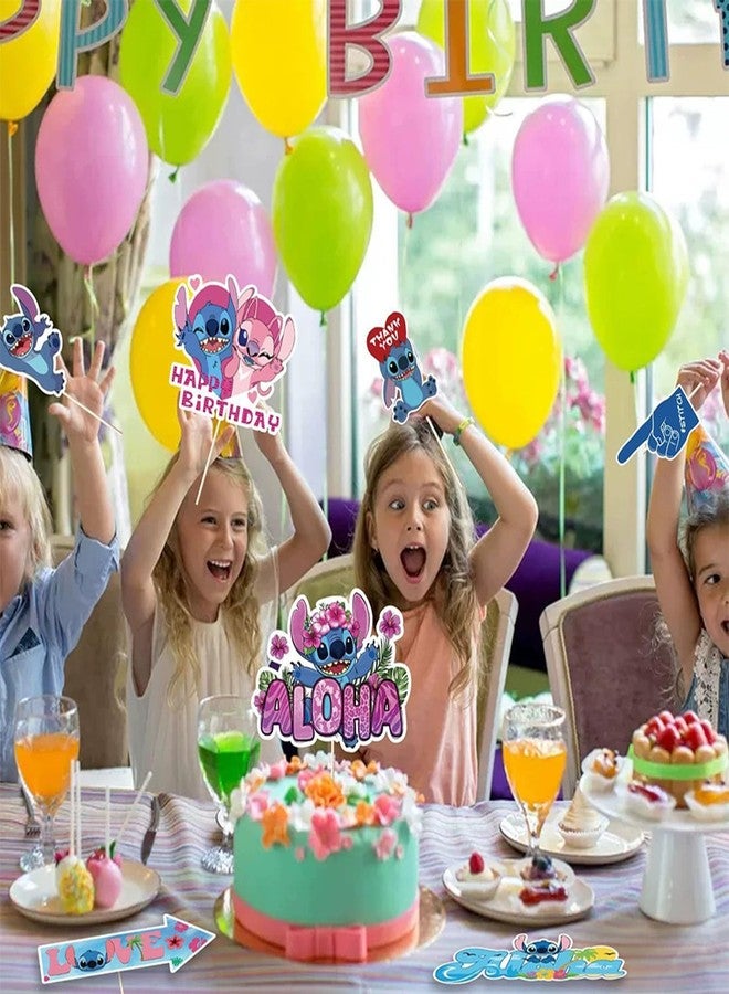 Trifoot 22 Pcs Party Decorations, Cute Photo Booth Props, Cartoon Party Supplies for Girls and Boys, Birthday Party Celebration Decoration Photography Props - Image 4