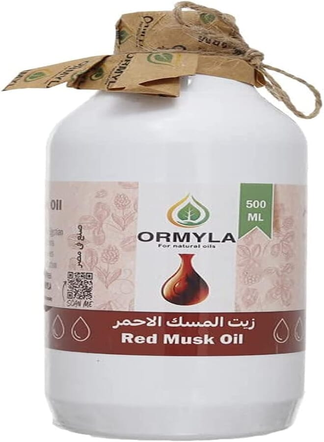 Ormella Red Musk Body Essential Oil, Packaging May Vary, 500 ml