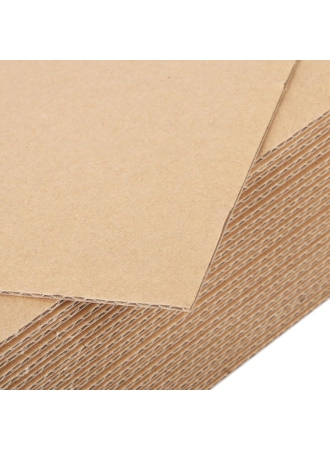 CRAFT MAGIC A3 Corrugated Cardboard Sheets – Pack of 5 Brown Craft Sheets – Thick Recyclable Protective Board for DIY Projects, Arts & Crafts, Shipping, Packing and Multi-Purpose Use - Image 5