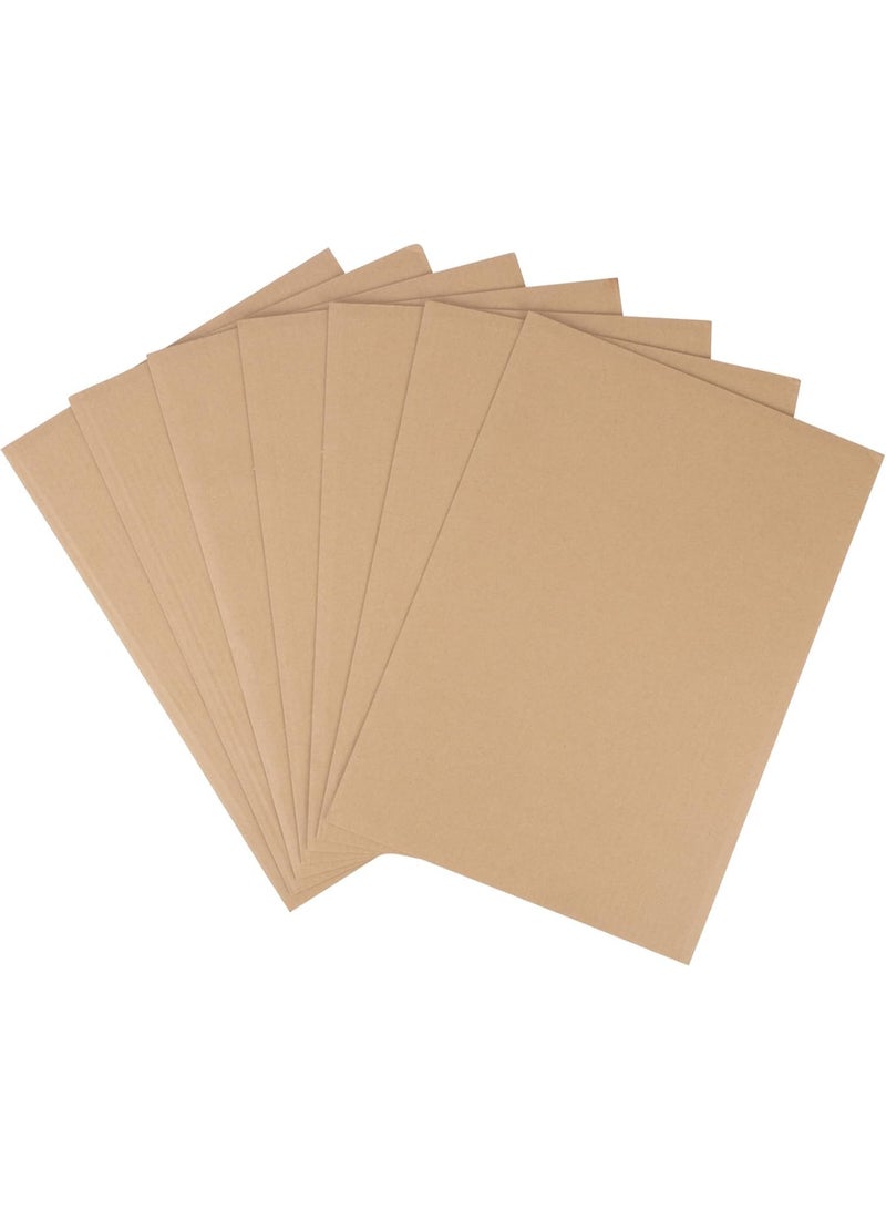 CRAFT MAGIC A3 Corrugated Cardboard Sheets – Pack of 5 Brown Craft Sheets – Thick Recyclable Protective Board for DIY Projects, Arts & Crafts, Shipping, Packing and Multi-Purpose Use - Image 3