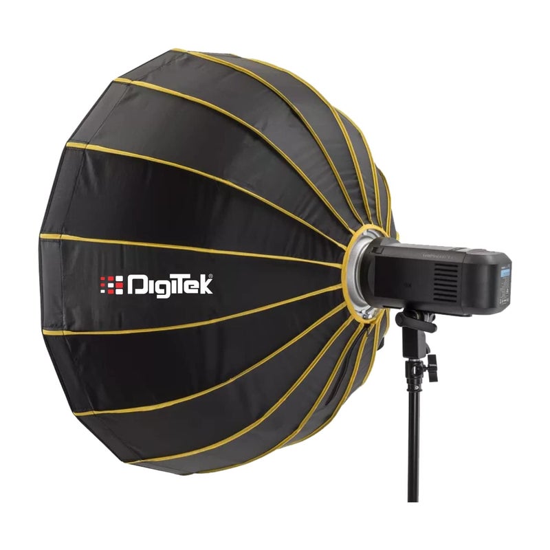 Digitek DBDS-105W 105 سم صندوق جمال ناعم (أبيض)، قابل للطي، قابل للنقل، خفيف الوزن مع تركيب باوين للتصوير وإضاءة الاستوديو مع موزع قابل للإزالة - Image 2