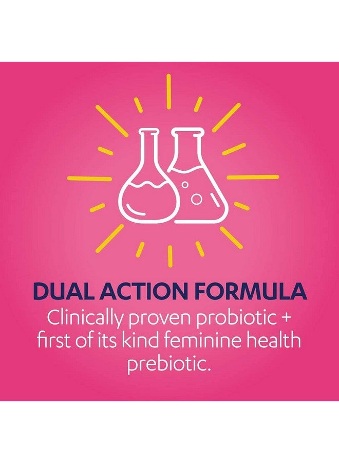 AZO Dual Protection، دعم المسالك البولية والمهبلية، البريبايوتكس والبروبيوتكس للنساء*، يبدأ مفعوله خلال 24 ساعة، غير معدل وراثيًا، 30 قرصًا - Image 3
