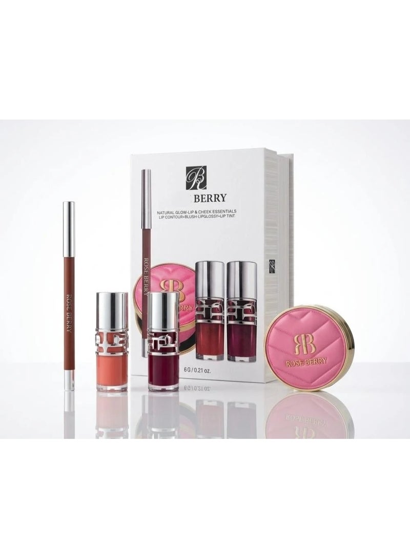 New Berry lip balm box 4x1