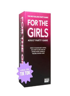 WHAT DO YOU MEME? For The Girls Card Game by Relatable, The Viral Girls Night Adult Party Game, Great for Bachelorette Party Games, Girls Weekends and Fun Girls Trips, Includes a die, and 400 Cards Across 5 Categories  - Image 1