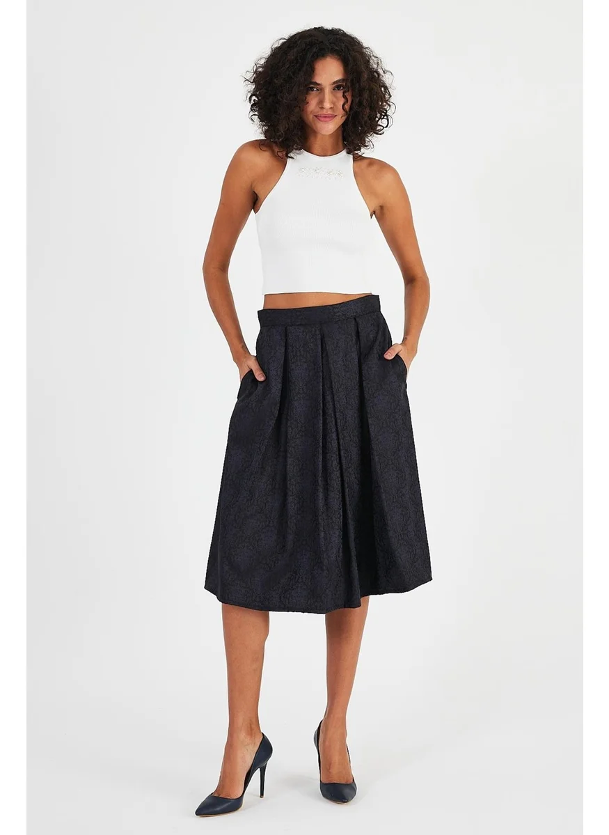 Alexander Gardi Alexandergardi Side Pocket Pleated SKIRT(B24-701402)