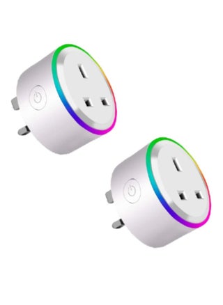 2 قطعة مساعد Google للأوامر الصوتية لأتمتة المنزل ، مقبس ذكي لمنفذ Wifi متوافق مع Alexa - pzsku/Z68FCC5E74197B805B285Z/45/_/1671796788/cb231690-eb00-43e8-b4ad-ee6811a9a83e