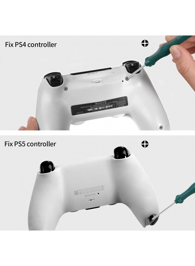 JAOYSTII مجموعة أدوات تنظيف وإصلاح JAOYSTII لجهاز PS4 و PS5، مجموعة مفكات مع مفك أمان TR9 Torx ومفكات Phillips PH00 و PH0 و PH1 لتفكيك وحدة التحكم Sony Playstation 4 و 5 - Image 4