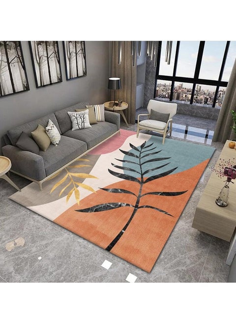 Squality Soft And Comfortable Orange Series Modern Minimalist Carpet