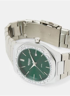 Royale Mega Round Shape Analog Wrist Watch RE224N - 40mm - Silver  - Image 3