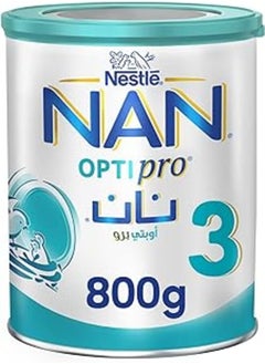 Nan Nestle NAN Optipro Stage 3 Growing Up Formula From 1 to 3 Years, 800g 