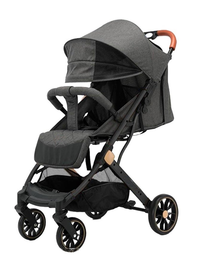 ستار كيدز عربة أطفال قابلة للطي ومزود بأوضاع استلقاء متعددة ومظلة قابلة للتعديل - Image 1