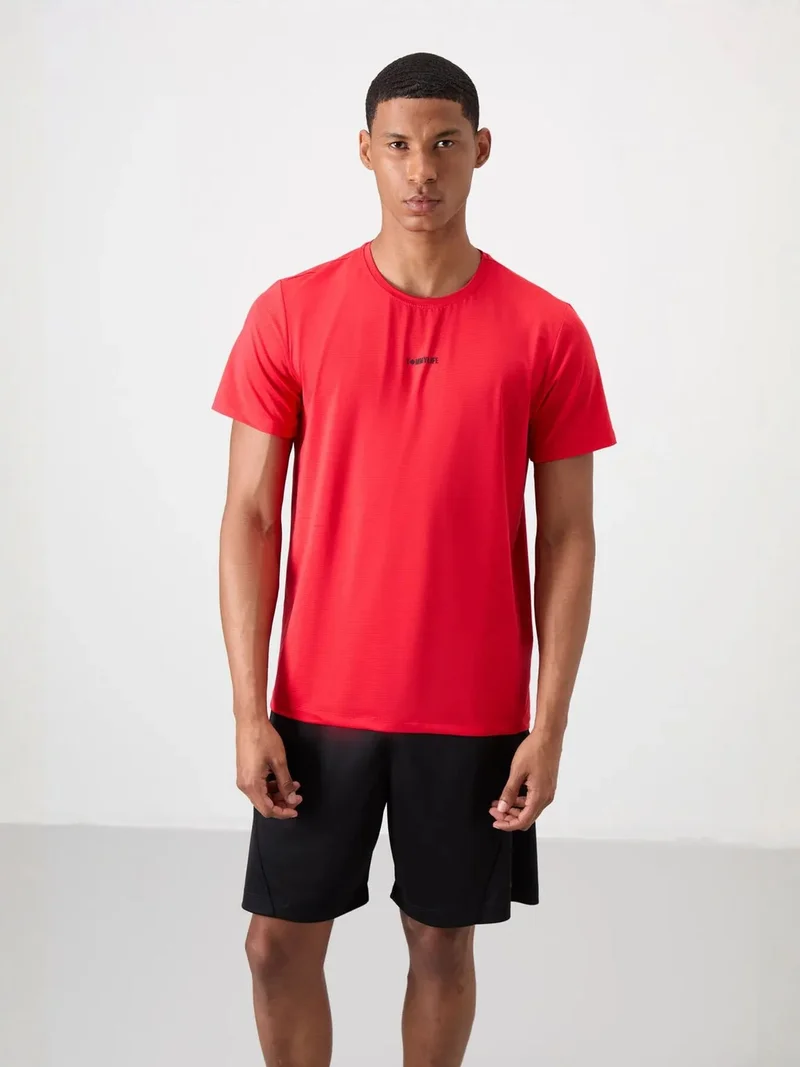 TOMMYLIFE TOMMY Men's Regular Fit Logo Jersey T-Shirt