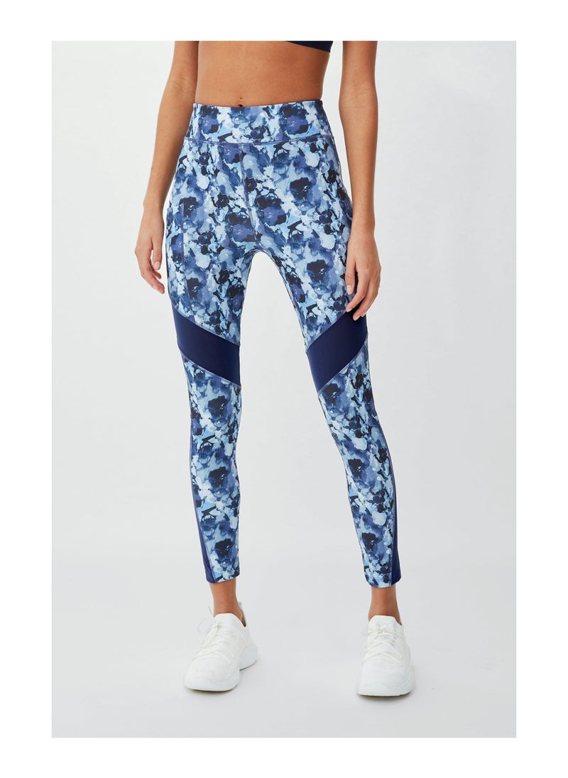DEBENHAMS - Camo Floral Active Legging - Image 1
