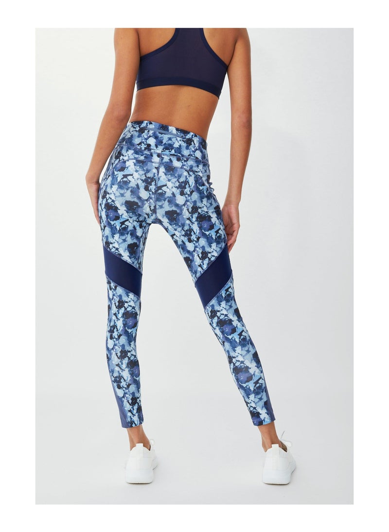 DEBENHAMS - Camo Floral Active Legging - Image 1