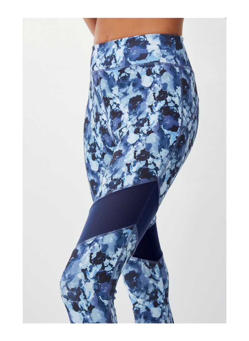 DEBENHAMS - Camo Floral Active Legging - Image 1