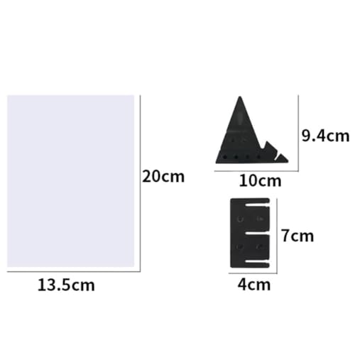 QPOIBSD Portable DIY Drawing Tracing Board Light Copy Pad Optical Image Reflection Projector Wireless Copy Board Shadow Mirror Tracer with Stand for Artist, Students - Image 2