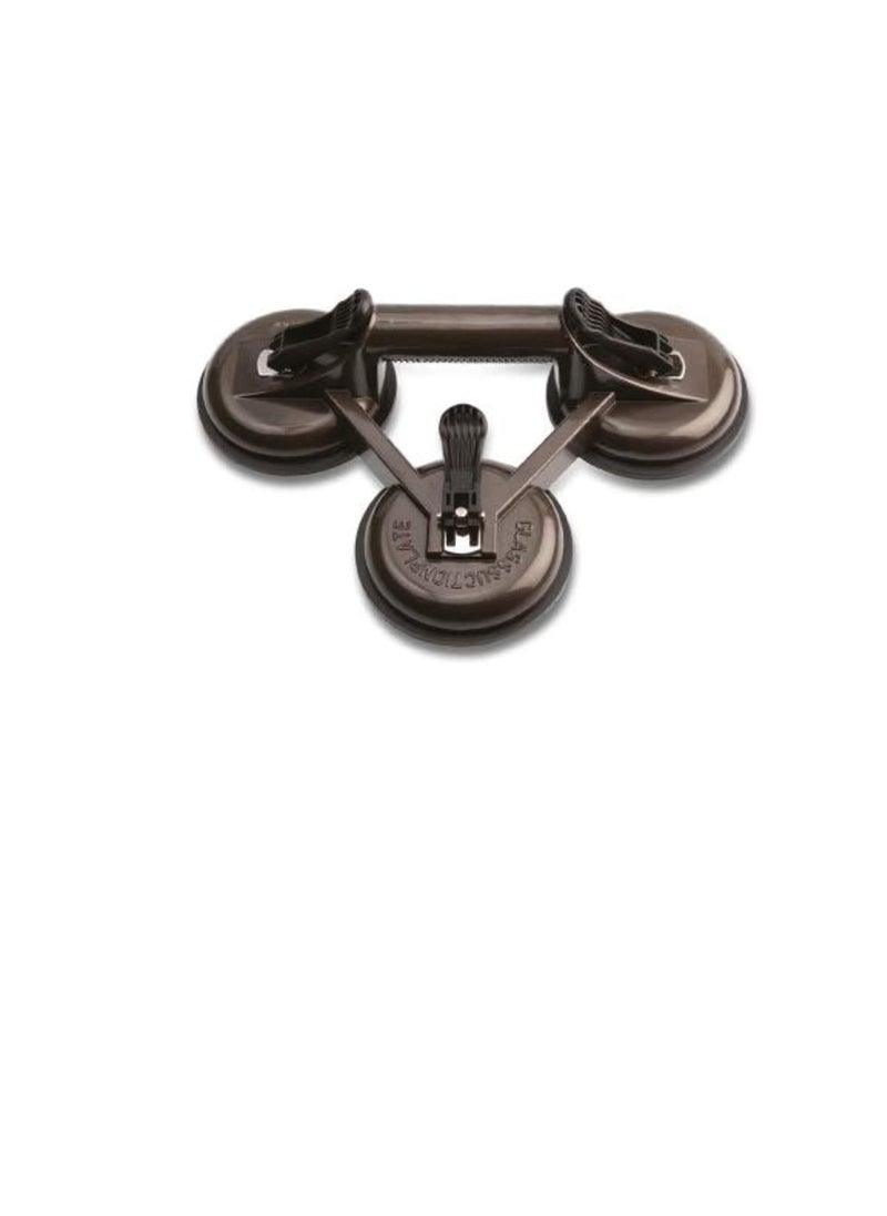 Clarke Easy Grip Handle 3 Plate Glass Lifter  125 Capacity 