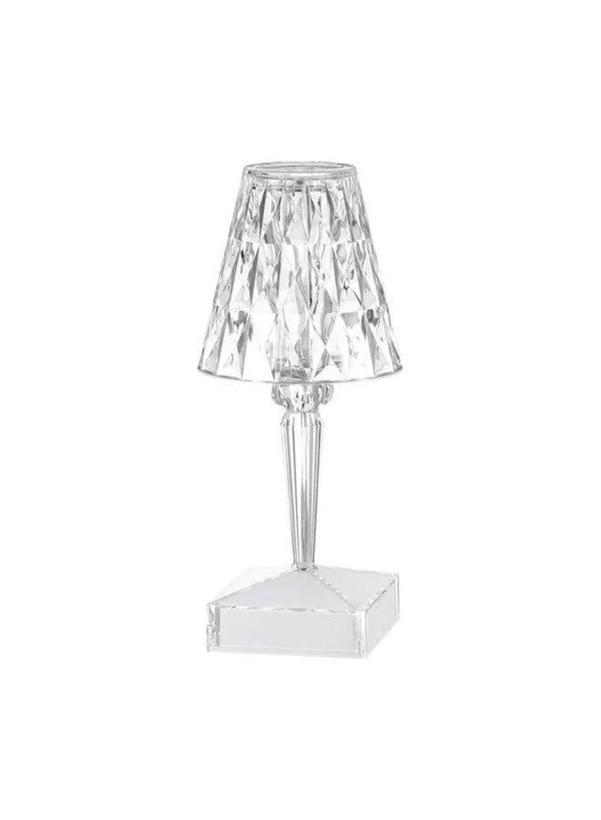 Acrylic Diamond Table Lamp White - Image 3