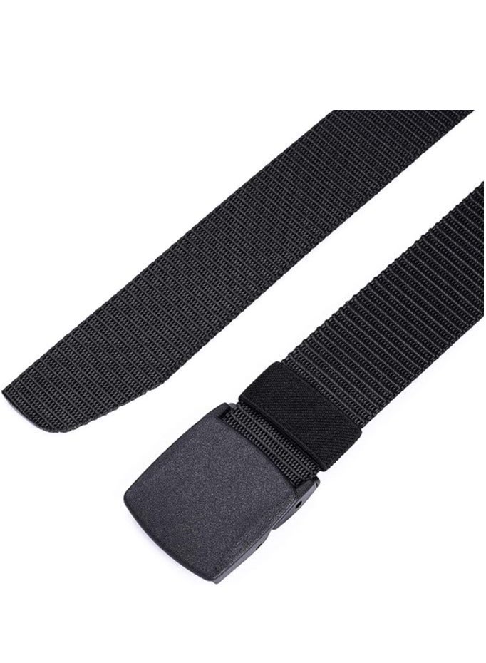 CLASSIC MILANO® Beep-Free Airport Security Belt for Men & Women – Cotton & Nylon, Non-Metal Fiber Buckle – TSA-Approved, Stylish Travel & Golf Belt - Image 3
