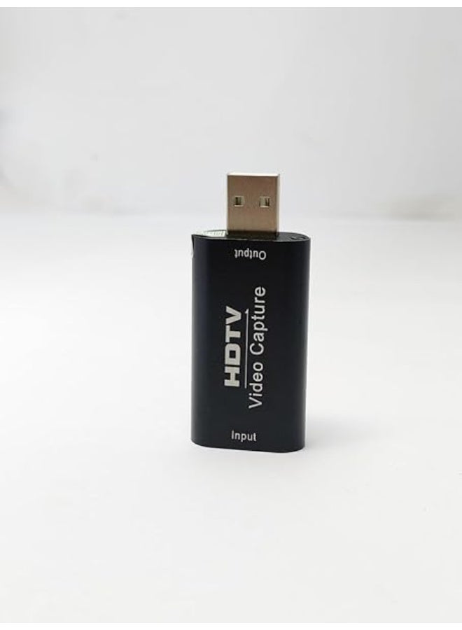 Type-C to HDMI video capture device, video recording and streaming adapter for content creators, live streaming, and screen recording. - Image 1