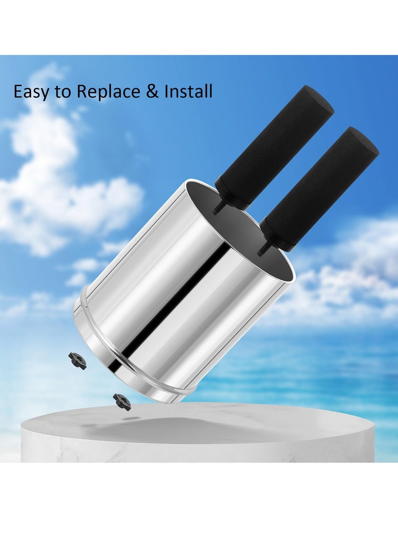 SYOSI - 2 Pcs Premium Water Filter Black Active Carbon Element Cartridge Compatible with Berkey Countertop Water Purification System 2 9BB Purification Elements Certified by NSF ANSI 42 - Image 1
