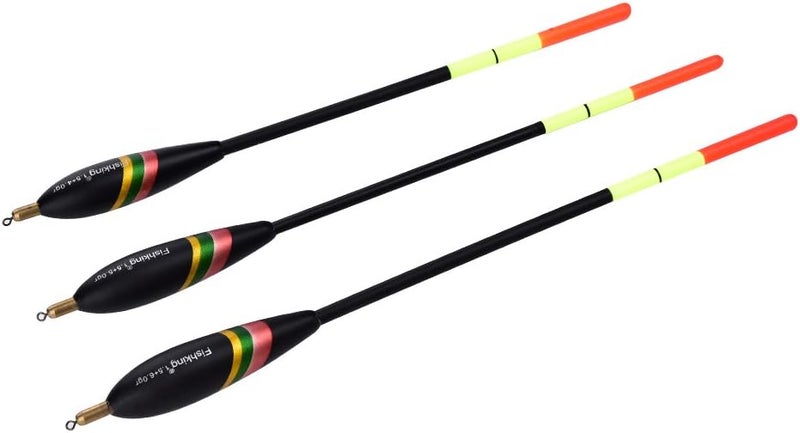 woobles Fishing Bobber Floats Set, 3Pcs Durable Balsa Wooden Fishing Floats Set Fishing Bobbers Accessory - Image 5