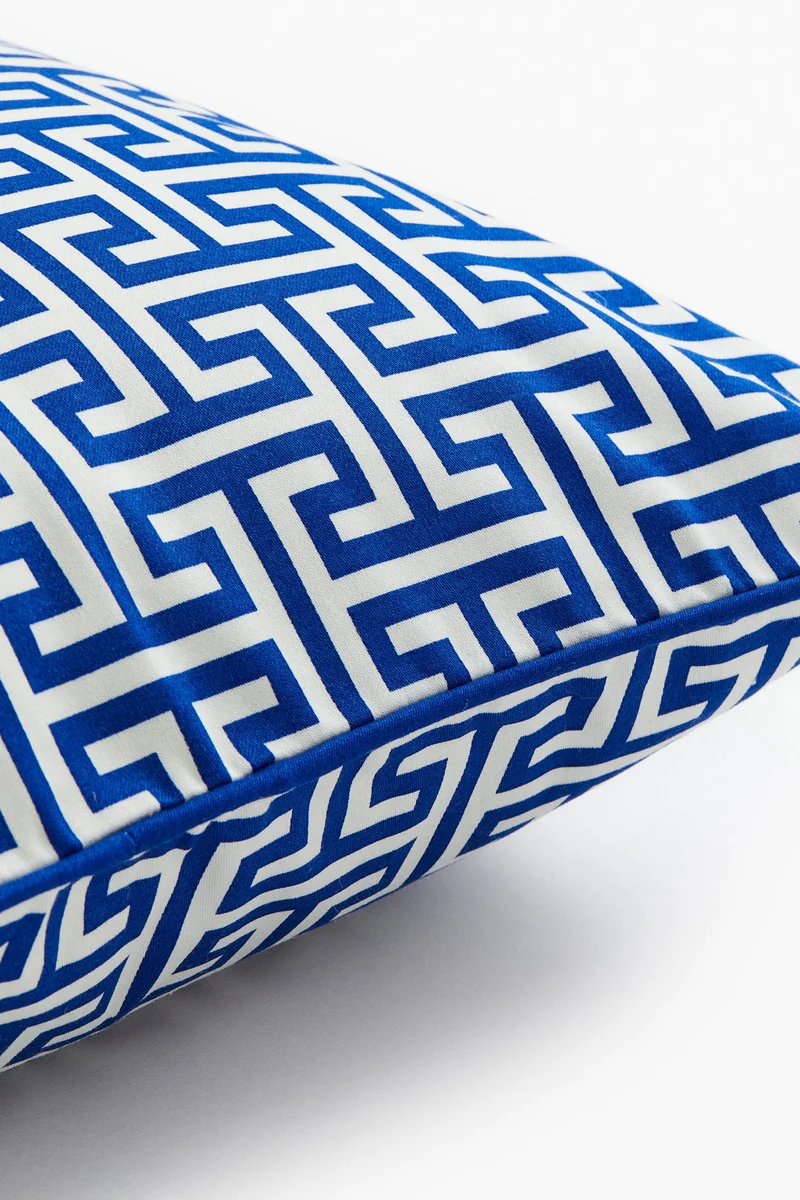اتش اند ام Patterned Cotton Cushion Cover