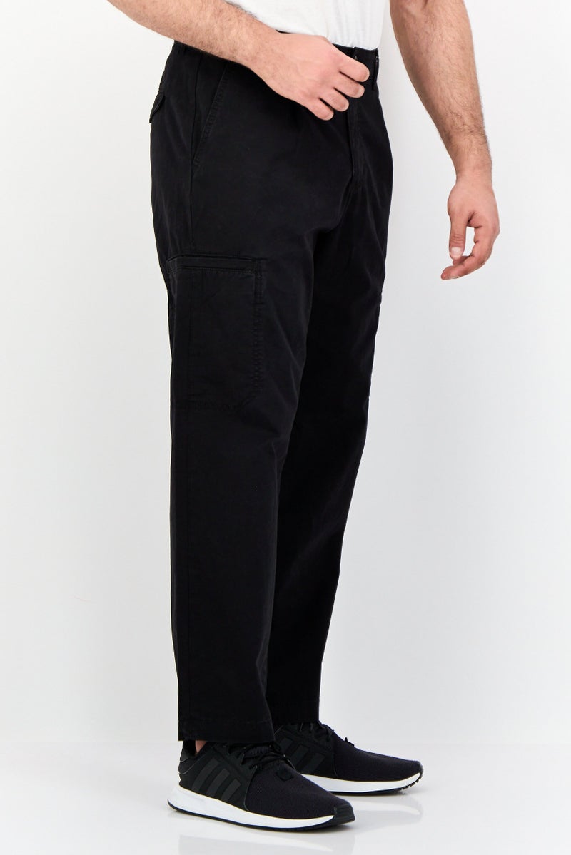 JACK & JONES سروال تشينو ضيق للرجال، أسود - Image 2