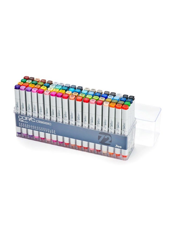 COPIC Marker 72Pc Set A, Multi Color, Cmcl33St0A, Cop 20075160 - Image 1