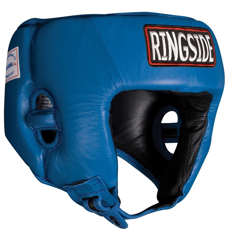 Ringside Competition-Like Boxing Headgear without Cheeks Black, Medium - Image 1