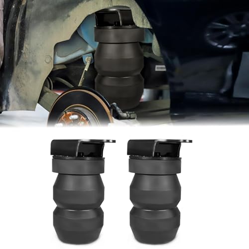 MILLISEC Rear Rubber Helper Suspension Springs Kit Kits Compatible with 1999-2010 Chevy Silverado & GMC Sierra 1500 HD and 2500 pickup trucks, OEM Number GMRCK25S - Image 5