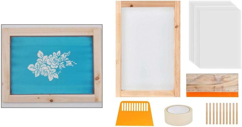 كلاراكو مجموعة أدوات طباعة الشاشة الإبداعية للتيشيرتات، 24 قطعة - Image 2