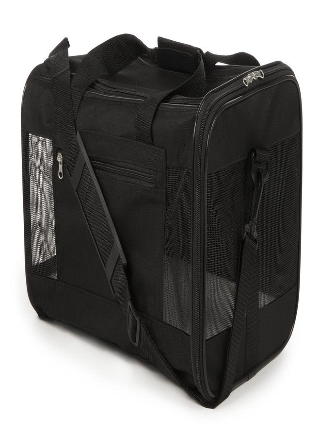 TrustyPup Easy Explorer Travel Pet Carrier, Black, Medium, Pet Carrier Backpack for Small Dogs and Cats, Designed for Air Travel - Image 2