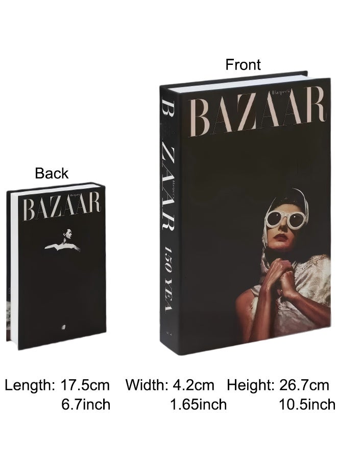 كتب ديكور طاوله مجموعة كتب ديكور مكونة من 3 قطع، ديكور منزلي، كتب ديكور فاخرة وعصرية، كتب وهمية لطاولة القهوة، غرفة المعيشة، ديكور الرفوف، المكتب، كتب عرض عصرية قابلة للتكديس - Image 4