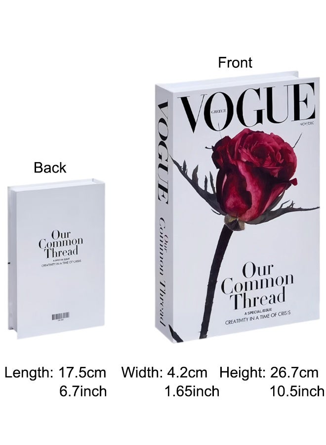 كتب ديكور طاوله مجموعة كتب ديكور مكونة من 3 قطع، ديكور منزلي، كتب ديكور فاخرة وعصرية، كتب وهمية لطاولة القهوة، غرفة المعيشة، ديكور الرفوف، المكتب، كتب عرض عصرية قابلة للتكديس - Image 3