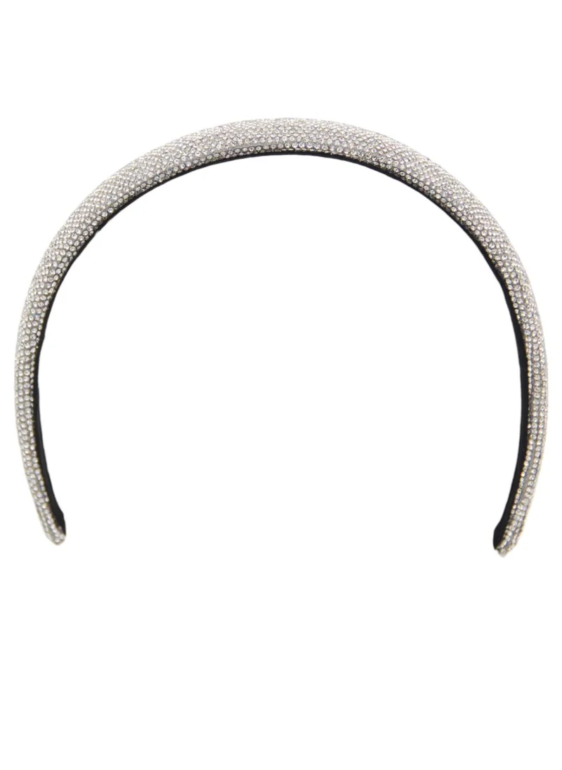 D'Daniela Headband Anna For Women's and  Girls Silver