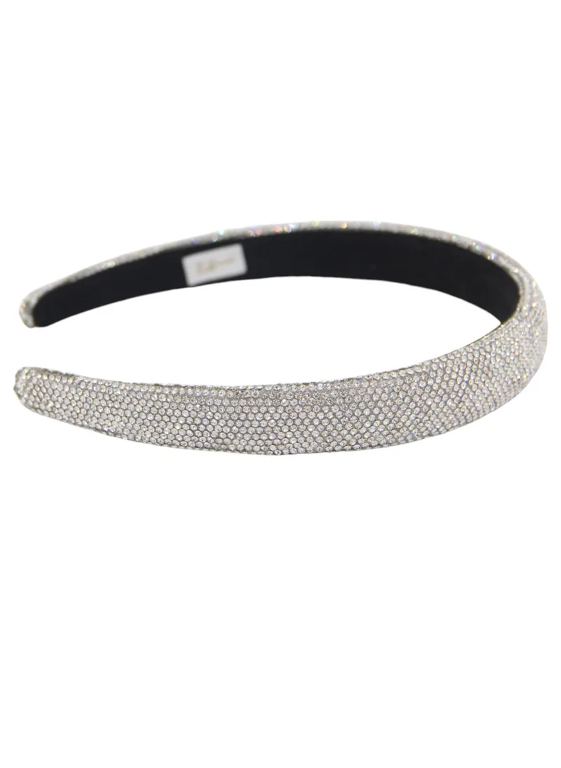 D'Daniela Headband Anna For Women's and  Girls Silver