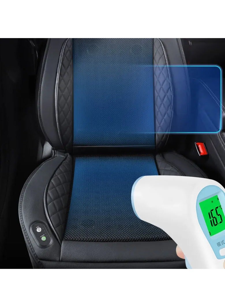 ارواق وسادة مقعد سيارة صيفية باردة بتيار مستمر 12 فولت ثلاثية الأبعاد مع تهوية سريعة وتبريد المقعد - Image 3