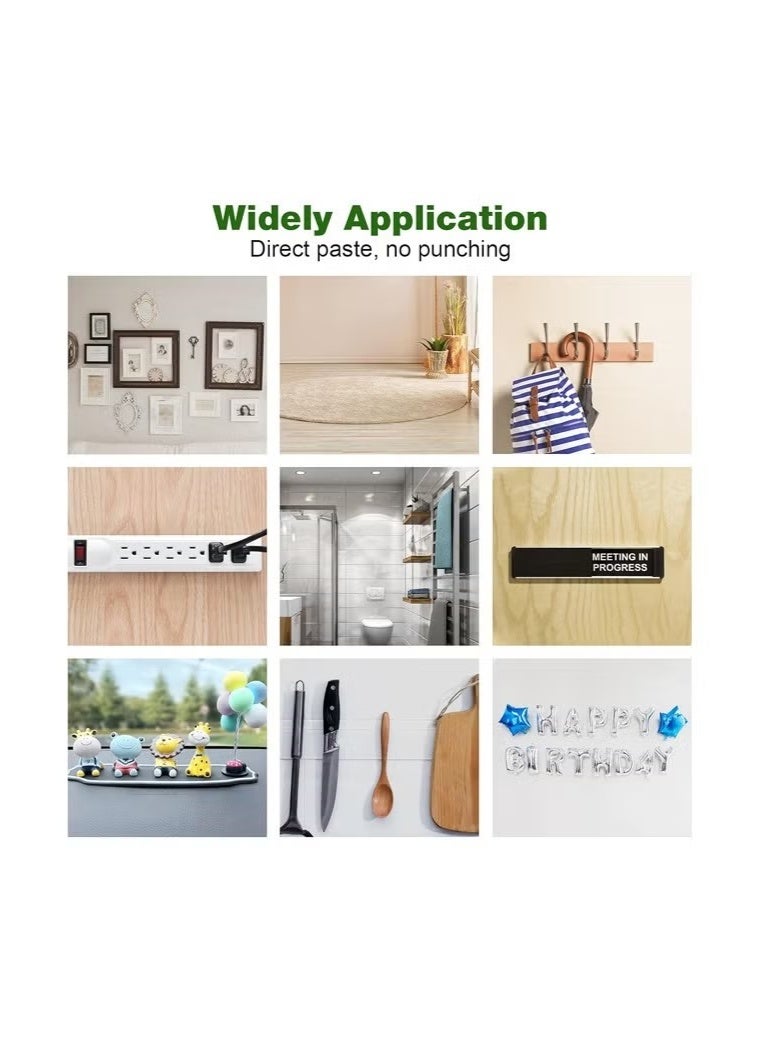 2 PCS Nano Double Sided Tape Heavy Duty, Multipurpose Transparent Tape ,Removable Mounting Tape For Poster,Carpet,Rug, Dorm Classroom Office Decoration - Image 4