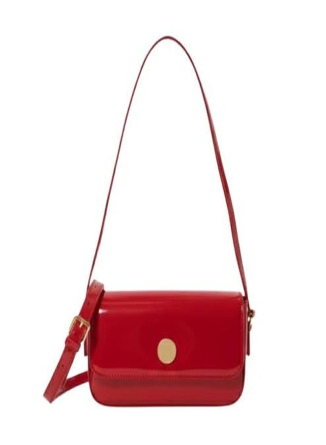 HaveGlam Women Stylish Sling Bag | PU Leather Shoulder Bag for Girls | Small Crossbody Handbag for Daily Use-Red - Image 2