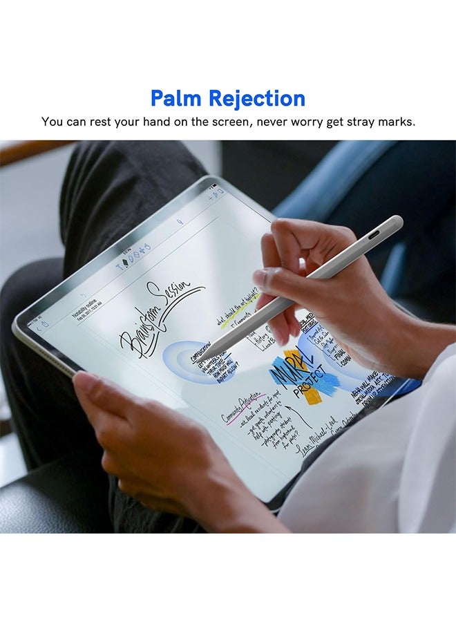 Stylus Pen for ipad, Active Pencil with Quick Charge, Palm Rejection Tilt Sensor, Magnetic Pen Compatible with 2018-2022 iPad Pro 11/12.9 - Image 5