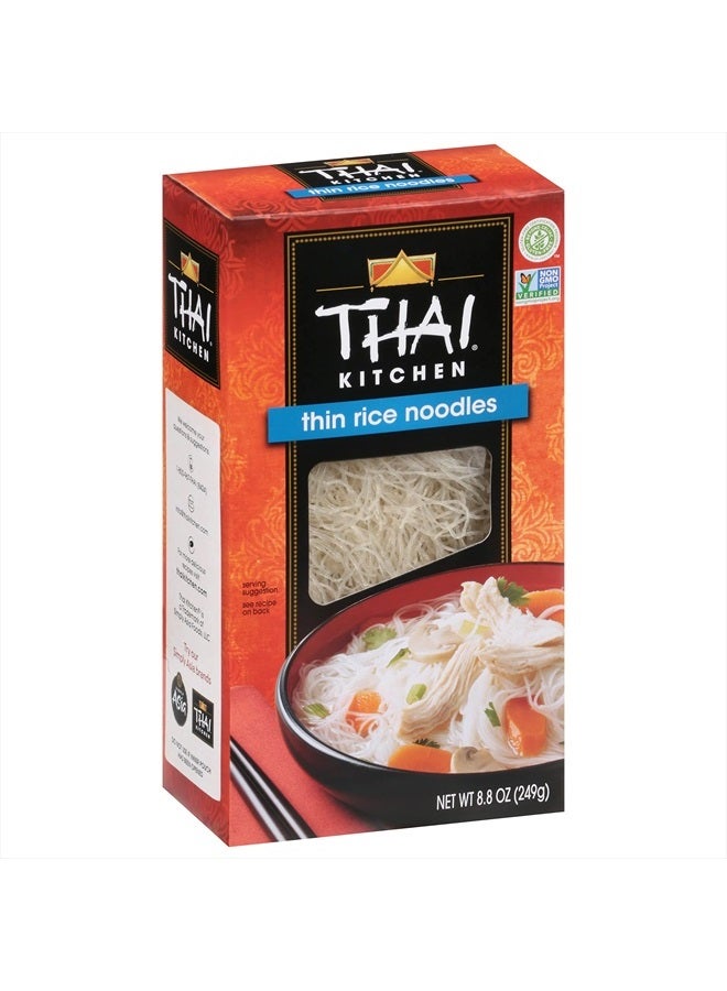 Thai Kitchen Gluten Free Thin Rice Noodles, 8.8 oz (Pack of 6) - Image 2