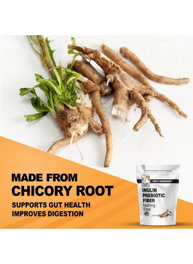 It's Just! - Inulin Prebiotic Fiber, Water Soluble, Chicory Root Powder, Promotes Gut Health, Made in USA, Product of Belgium, Vegan/Keto Friendly - Image 3