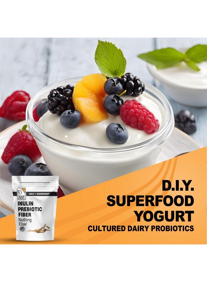 It's Just! - Inulin Prebiotic Fiber, Water Soluble, Chicory Root Powder, Promotes Gut Health, Made in USA, Product of Belgium, Vegan/Keto Friendly - Image 4