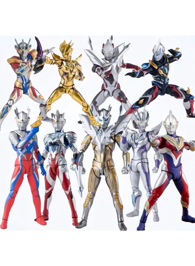Shf Ultimate Shining Sailor Gold Sailor Super Action Ott Handmade Doll Children's Toy Gift Doll Ha-Color:Extremely Evil Bilia 17cm Super Movable - Image 2