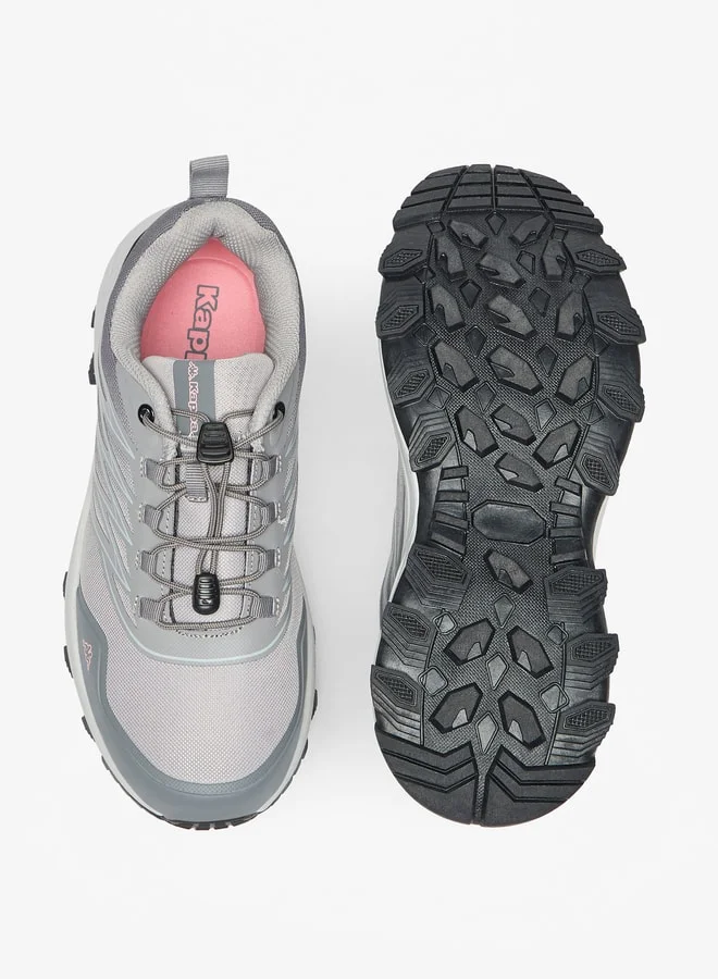 Kappa Women's Panelled Sports Shoes with Drawstring Closure